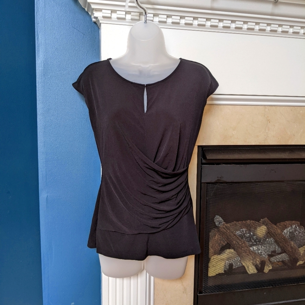 Black dress top
